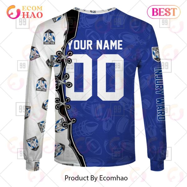 Personalized NRL Warrior Canterbury Bankstown Bulldogs 3D Hoodie