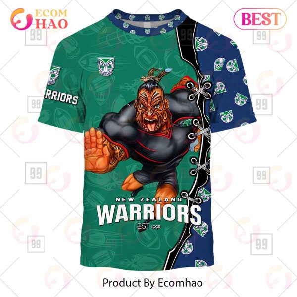 Personalized NRL Warrior New Zealand Warriors 3D Hoodie