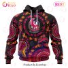 AFL Essendon Football Club Special Pink Breast Cancer Design 3D Hoodie