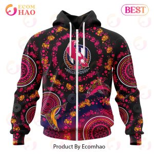 AFL Collingwood Football Club Special Pink Breast Cancer Design 3D Hoodie