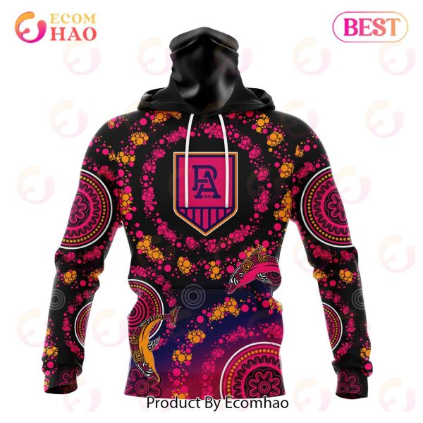 AFL Port Adelaide Football Club Special Pink Breast Cancer Design 3D Hoodie
