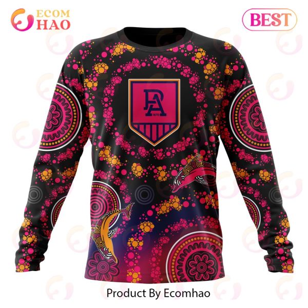 AFL Port Adelaide Football Club Special Pink Breast Cancer Design 3D Hoodie
