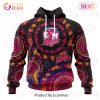 NRL Wests Tigers Special Pink Breast Cancer Design 3D Hoodie