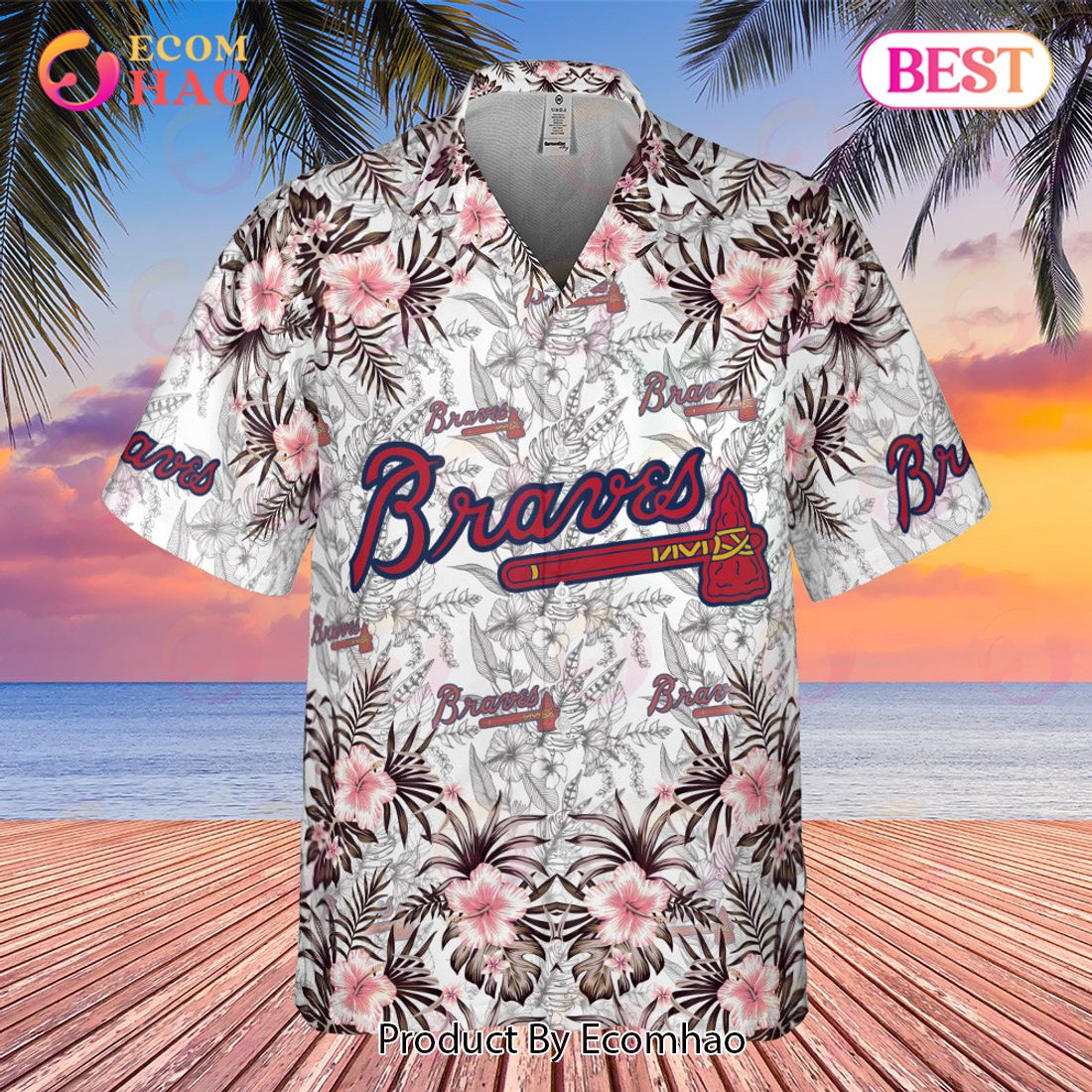 HOT] Atlanta Braves – Major League Baseball 2023 AOP Hawaiian Shirt