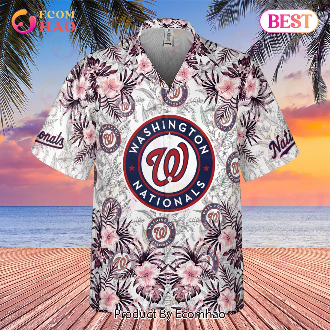 HOT] Washington Nationals – Major League Baseball 2023 AOP Hawaiian Shirt