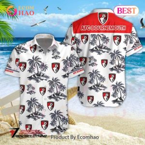 A.F.C. Bournemouth EPL Hawaiian Shirt And Short A.F.C. Bournemouth EPL Hawaiian Shirt And Short