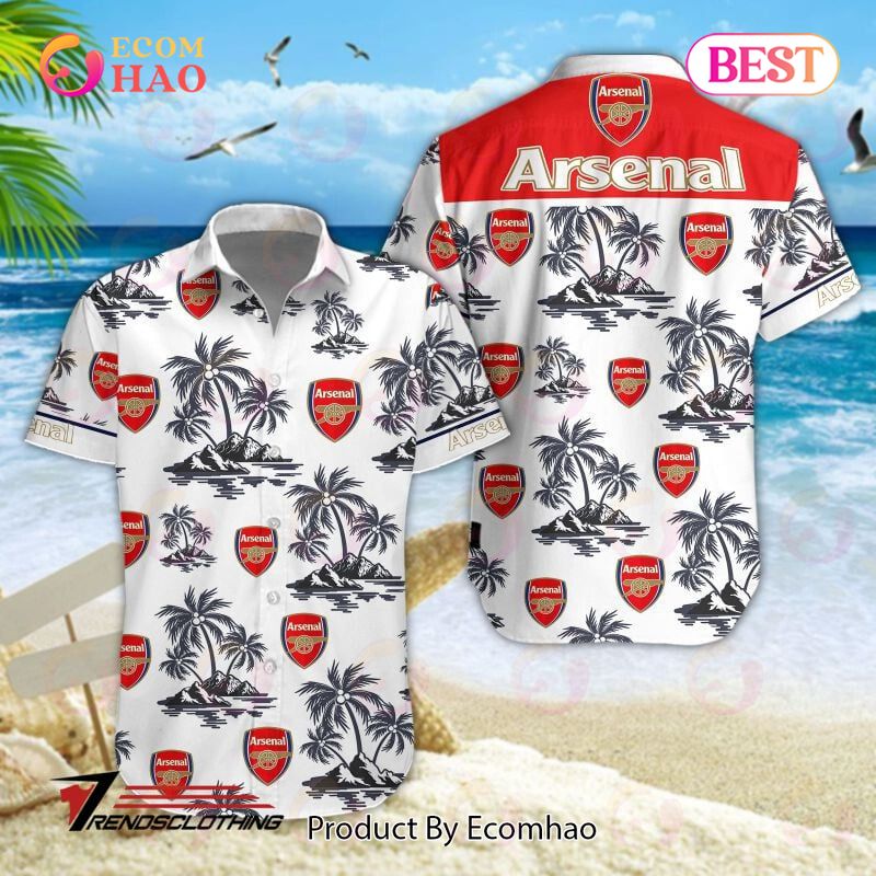 Arsenal F.C. EPL Hawaiian Shirt And Short