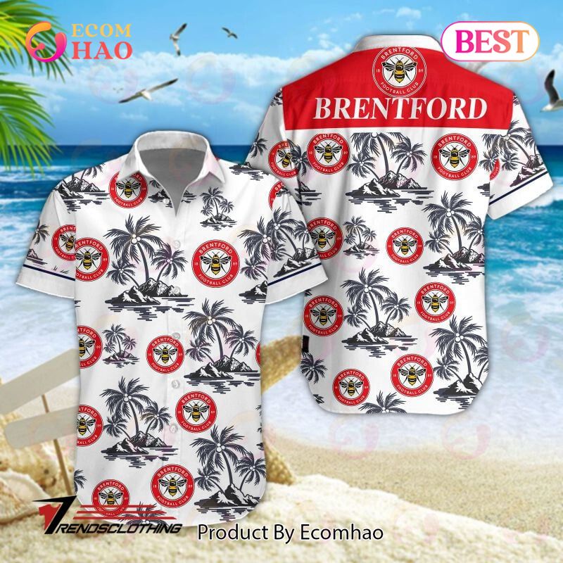 Brentford FC EPL Hawaiian Shirt And Short