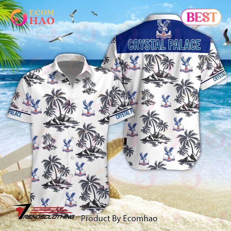 Crystal Palace F.C EPL Hawaiian Shirt And Short