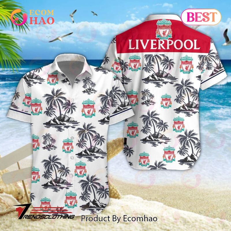 Liverpool F.C EPL Hawaiian Shirt And Short