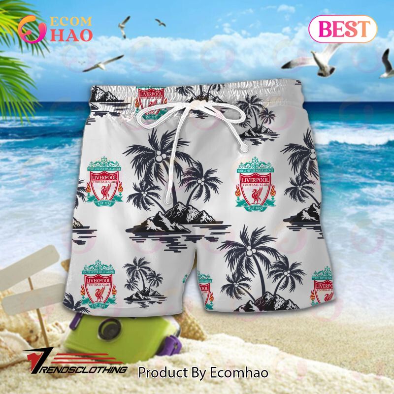 Liverpool F.C EPL Hawaiian Shirt And Short