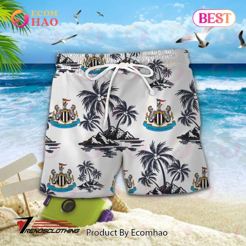 Newcastle United F.C EPL Hawaiian Shirt And Short