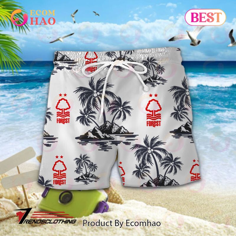 Nottingham Forest F.C EPL Hawaiian Shirt And Short