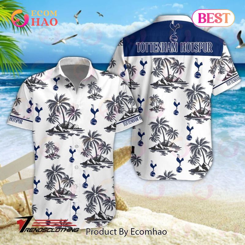 Tottenham Hotspur F.C EPL Hawaiian Shirt And Short