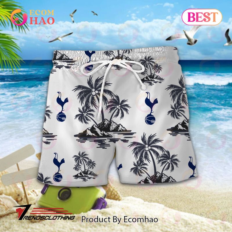 Tottenham Hotspur F.C EPL Hawaiian Shirt And Short