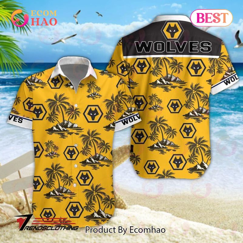 Wolverhampton Wanderers F.C EPL Hawaiian Shirt And Short