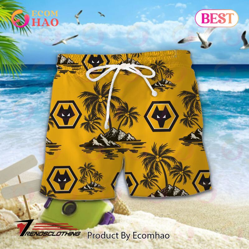 Wolverhampton Wanderers F.C EPL Hawaiian Shirt And Short