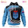 NRL Wests Tigers Special Pink Breast Cancer Design 3D Hoodie