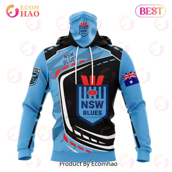 Personalized State Of Origin NSW Blues Special Design 3D Hoodie