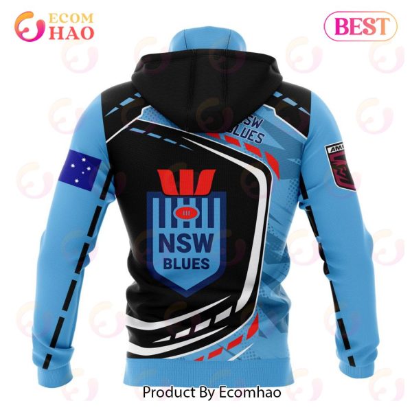 Personalized State Of Origin NSW Blues Special Design 3D Hoodie