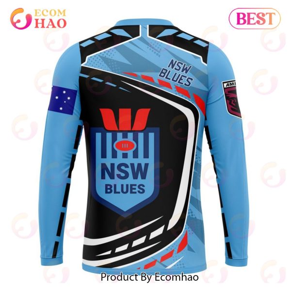 Personalized State Of Origin NSW Blues Special Design 3D Hoodie