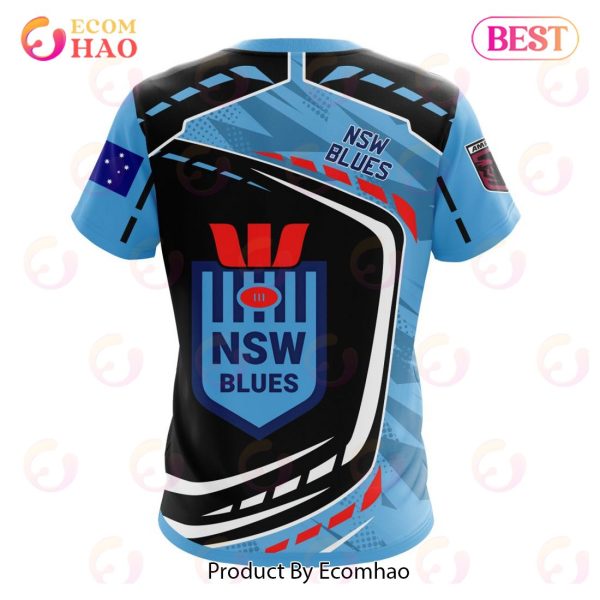 Personalized State Of Origin NSW Blues Special Design 3D Hoodie