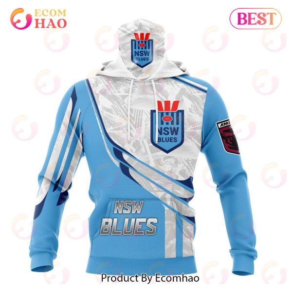 State Of Origin NSW Blues Special Design 3D Hoodie