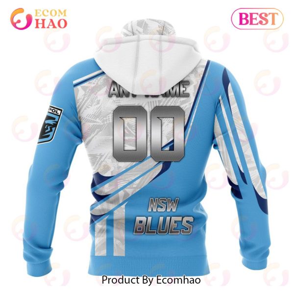 State Of Origin NSW Blues Special Design 3D Hoodie