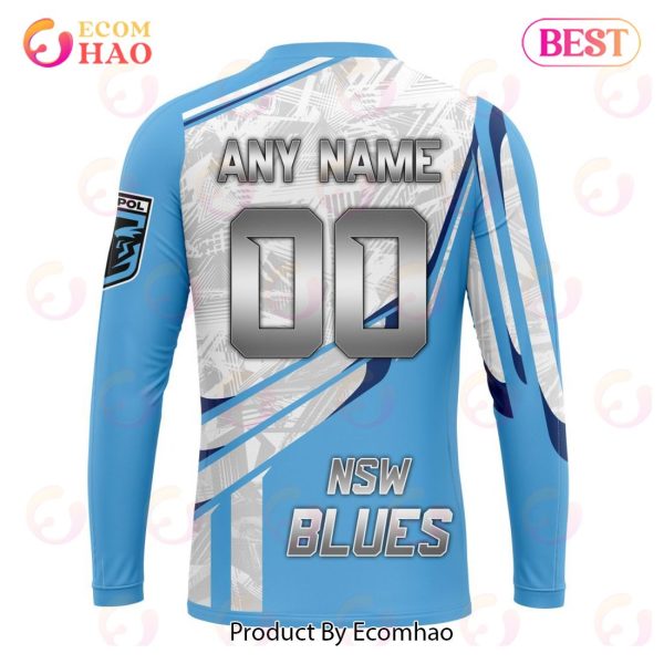 State Of Origin NSW Blues Special Design 3D Hoodie