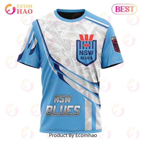 State Of Origin NSW Blues Special Design 3D Hoodie