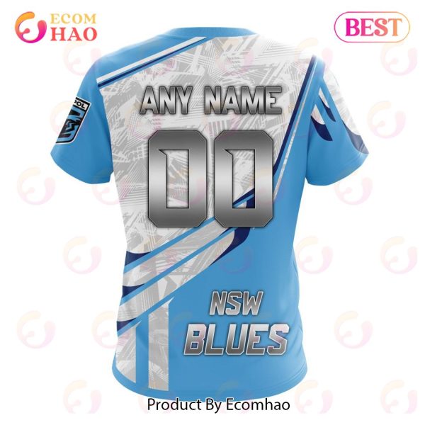 State Of Origin NSW Blues Special Design 3D Hoodie