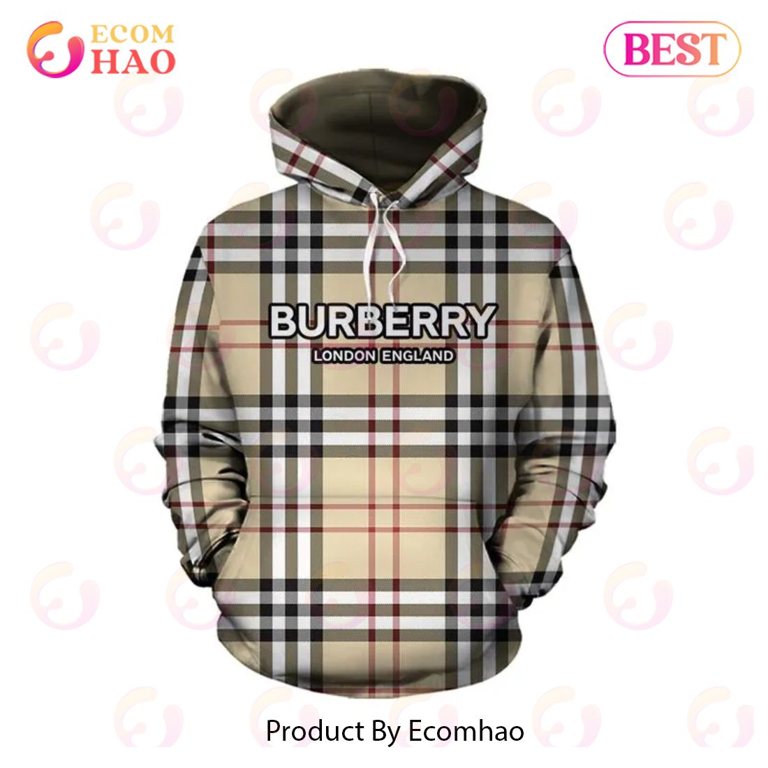 Burberry London England Unisex Hoodie For Men Women Luxury Brand Clothing Clothes Outfit Luxury Items