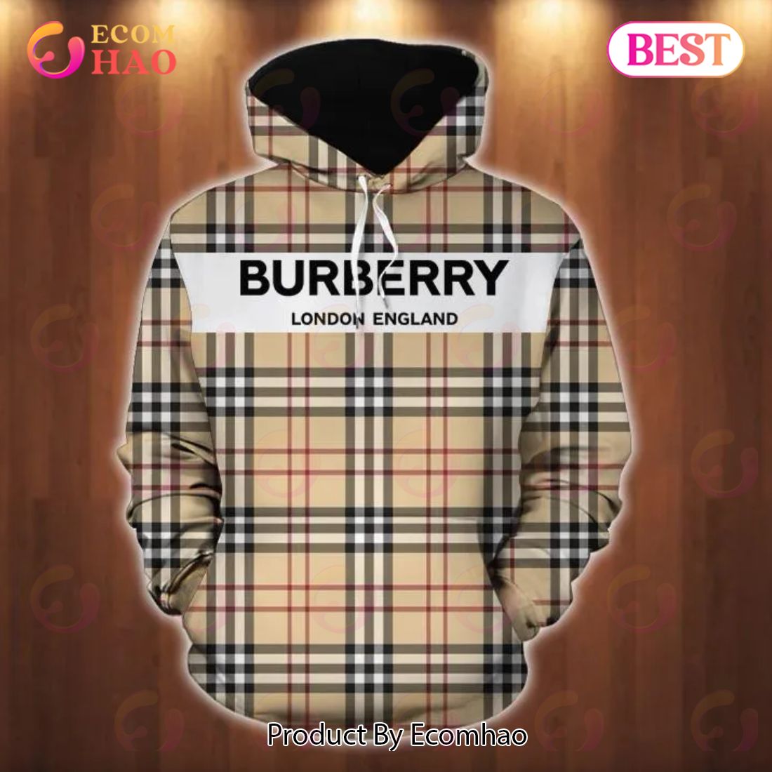 Burberry Unisex Hoodie For Men Women Luxury Brand Clothing Clothes Outfit Luxury Items