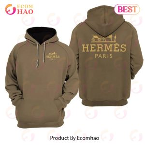 Hermes Luxury Unisex Hoodie Luxury Brand Outfit For Men Women