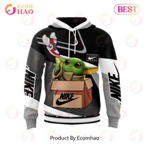 Nike Yoda Black White Unisex Hoodie Outfit For Men Women Luxury Brand Clothing Special Gift