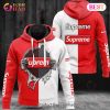 Supreme Red White Fashion Luxury Brand Premium Hoodie For Men Women