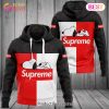 Supreme Red White Luxury Brand Premium Hoodie For Men Women