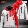Supreme White Red Luxury Brand Hoodie For Men Women