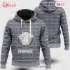 Versace Luxury Unisex Hoodie Luxury Brand Outfit For Men Women