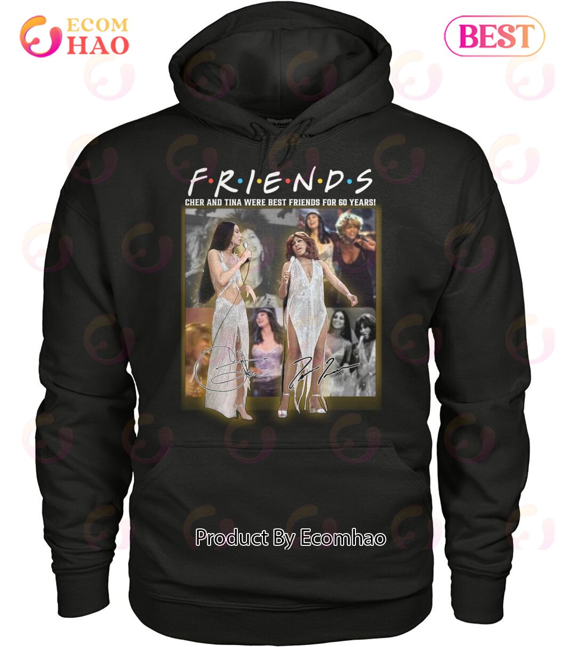 Friends Cher And Tina Were Best Friends For 60 Years T-Shirt