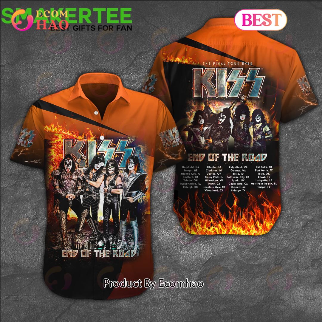 Kiss Fire World Rock And Roll Music Gift Tour Band Sleeve Dress – A Trendy Luxury Gift Collection