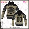 NHL Arizona Coyotes Camo Military Appreciation Team Authentic Custom Practice Jersey 3D Hoodie