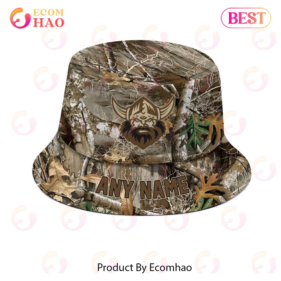 NRL Canberra Raiders Special Camo Hunting Bucket Hat