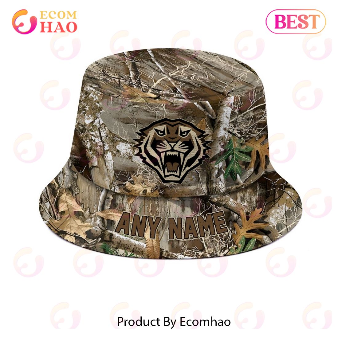 NRL Wests Tigers Special Camo Hunting Bucket Hat