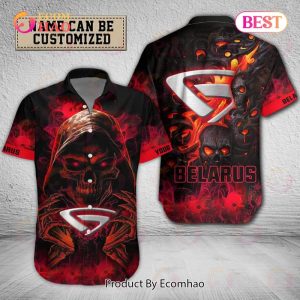 Custom Name Tractor Belarus Hawaiian Shirt