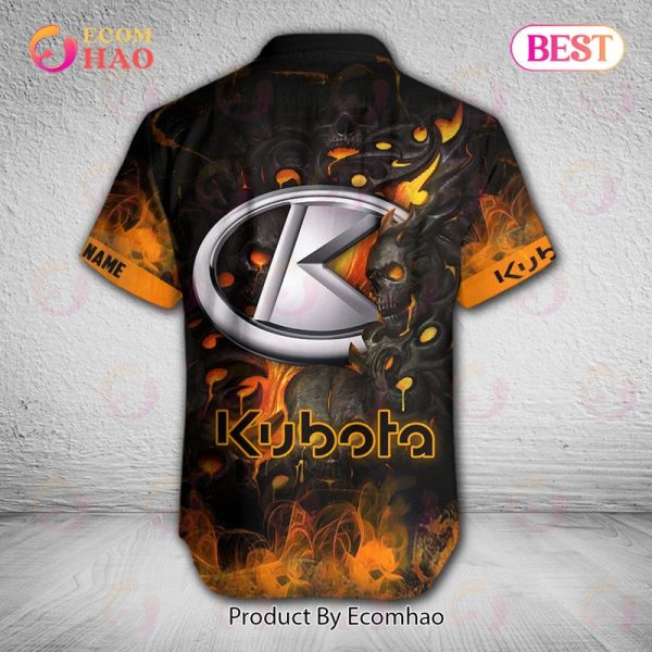 Custom Name Tractor Kubota Hawaiian Shirt