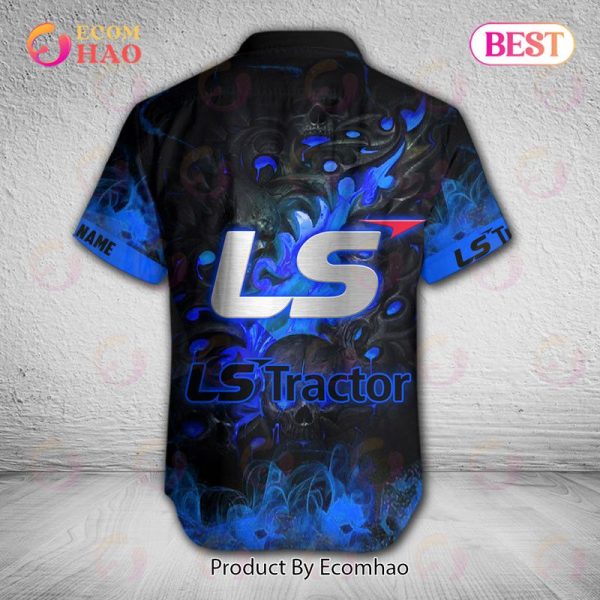 Custom Name Tractor LS Tractor Hawaiian Shirt