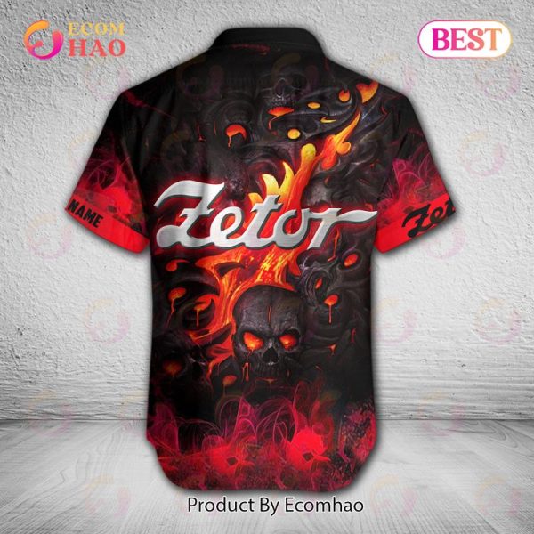 Custom Name Tractor Zetor Hawaiian Shirt