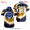 NHL Tampa Bay Lightning Special Grateful Dead Tie-Dye Design Button Shirt Polo Shirt NHL Tampa Bay Lightning Special Grateful Dead Tie-Dye Design Button Shirt Polo Shirt