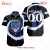 NHL Vegas Golden Knights Special Grateful Dead Tie-Dye Design Button Shirt Polo Shirt